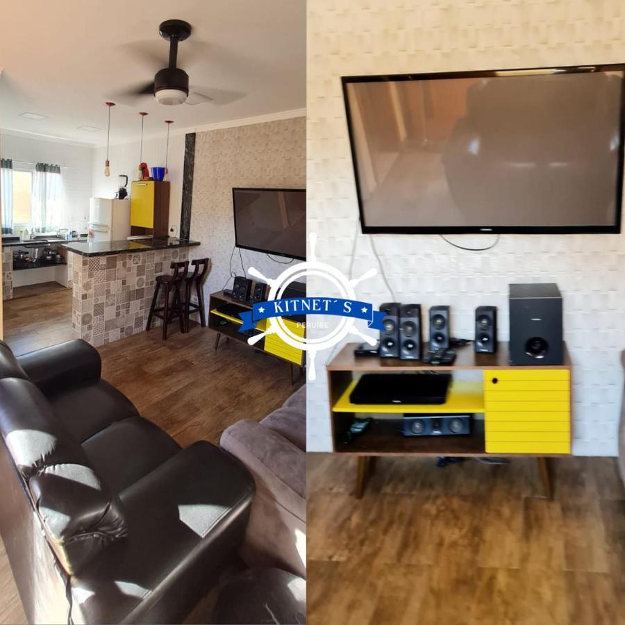 Casa Temporada Com Wi-Fi E Garagem Privativa Peruibe别墅 外观 照片
